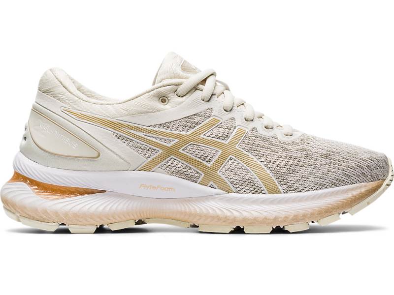 Sapatilhas Running Asics GEL-NIMBUS 22 Knit Mulher Branco, 3428A058.702